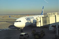 l'A330 pronto per l'imbarco