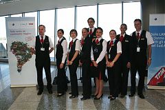 Staff LATAM in forza a Malpensa