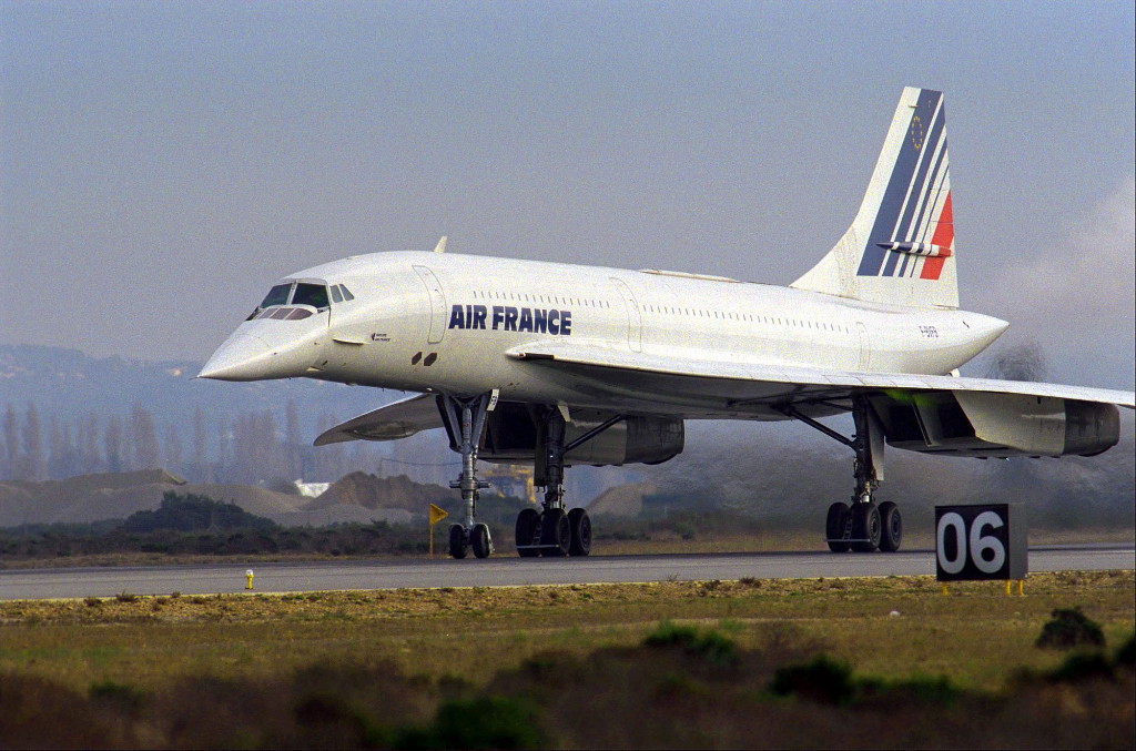Anni 80 Concorde a Malpensa