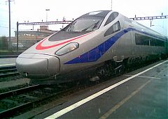 Il treno ETR 610 che sarà utilizzato per i collegamenti con Malpensa