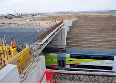 Ponte sulla ferrovia lato Est